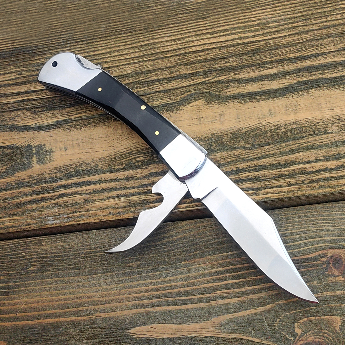 Складной нож №6 из нержавеющей стали 95Х18